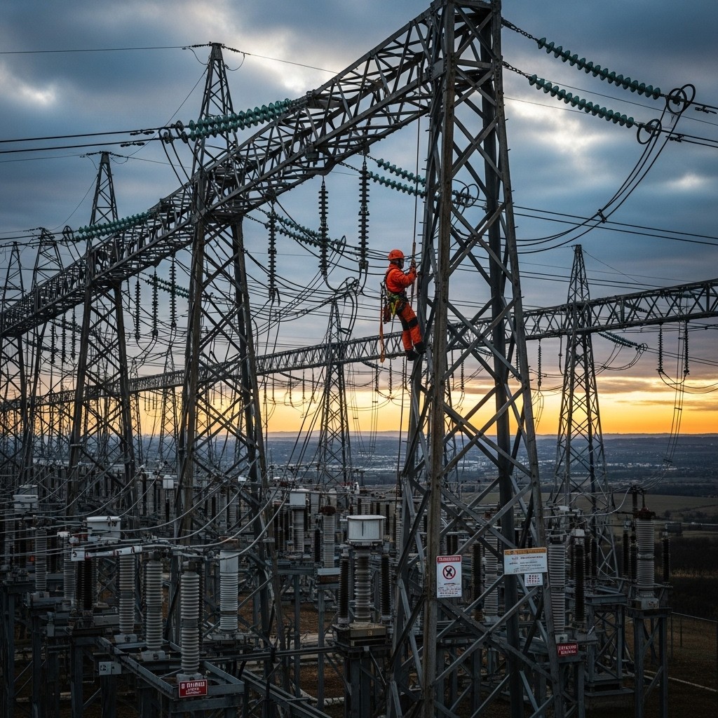 stockcake power grid technician 3166504 standard